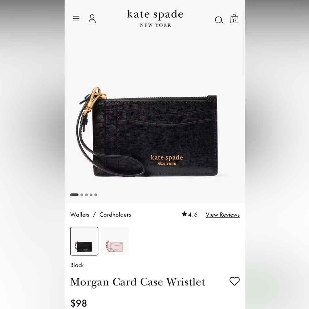 Kate Spade Morgan Card Case Wristlet